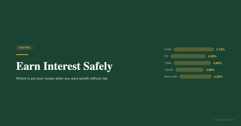 Best ways to earn interest safely