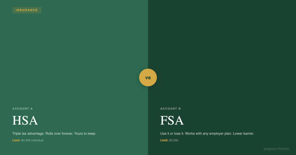 HSA versus FSA comparison