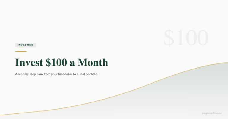 How to invest 100 per month