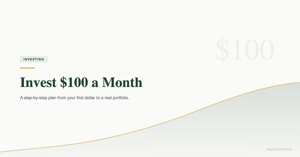 How to invest 100 per month